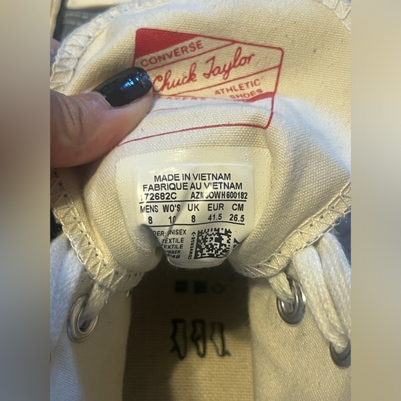 ⭐️NEVER WORN⭐️ Converse Chuck Taylor Men’s 8 or Women’s 9.5/10 - Picture 7 of 8